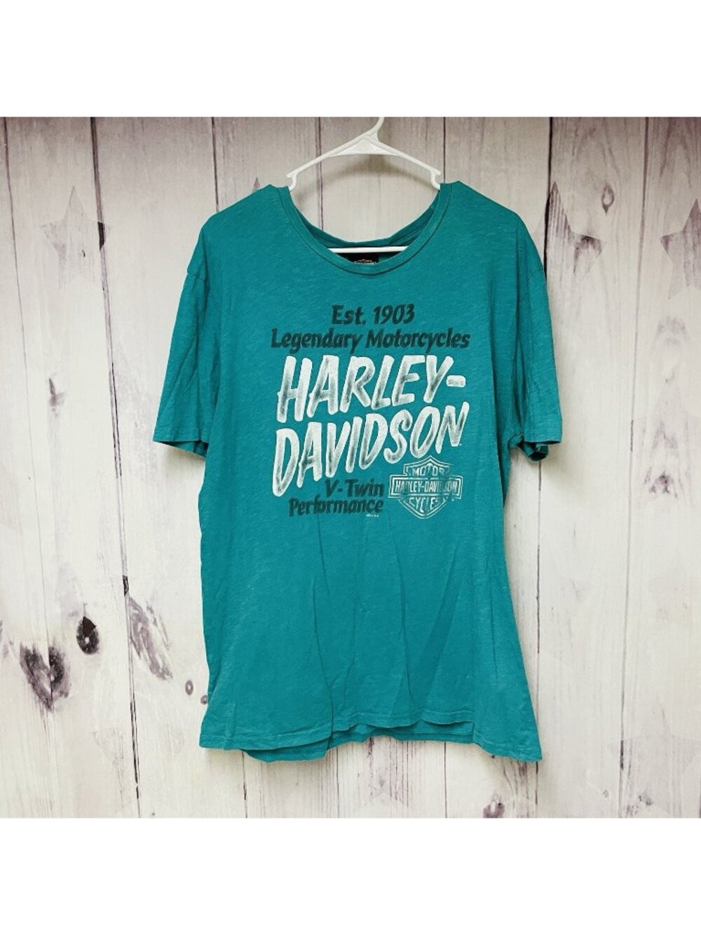 Harley Davidson Motorcycle Shirt Womens Size XL State College PA Short Sleeve